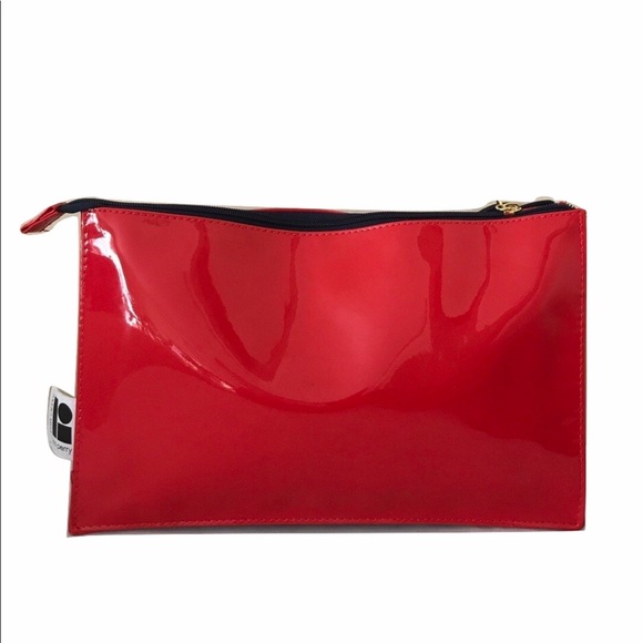 Estée Lauder Cosmetic Bag Red Blue pouch bag - Picture 2 of 3